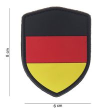 Embleem 3D PVC Schild Duitsland color