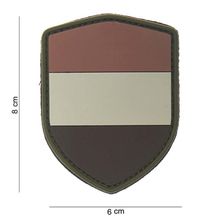 Embleem 3D PVC Schild Nederland desert