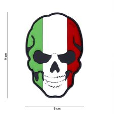 Embleem 3D PVC skull Italië