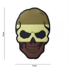 Embleem 3D PVC Skull Nederland camo