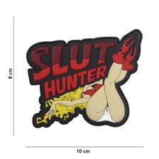 Embleem 3D PVC Slut Hunter rood