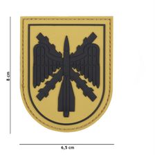 Embleem 3D PVC Spaans schild geel