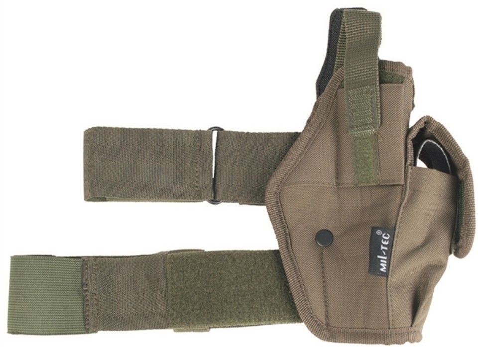 Beenholster Mil-Tec rechts groen