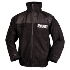 Fleece vest Security zwart