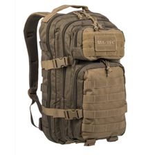 Rugzak US Assault 20 liter groen/Coyote