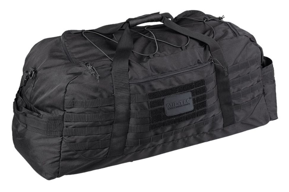 Weekendtas Cargo 105 liter Mil-Tec zwart