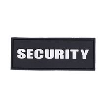 Embleem 3D PVC Security met klittenband