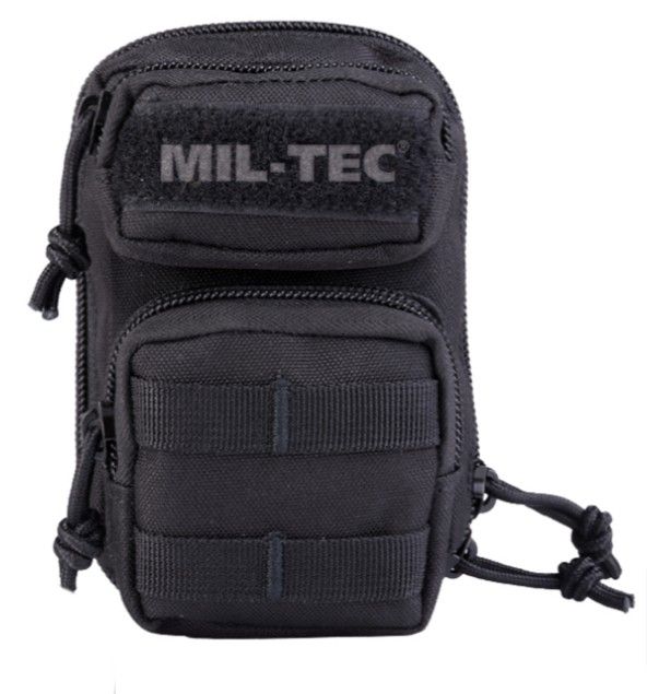 Sleutelhanger rugzakje mini zwart