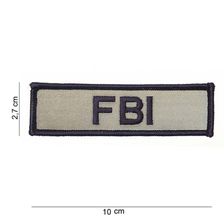 Embleem stof FBI klein