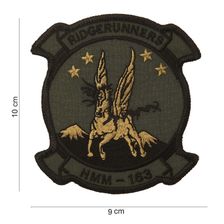 Embleem stof HMM-163 #3071
