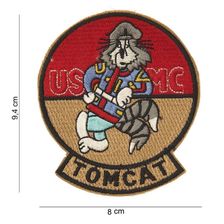 Embleem stof Tomcat USMC