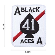 Embleem stof Black Aces