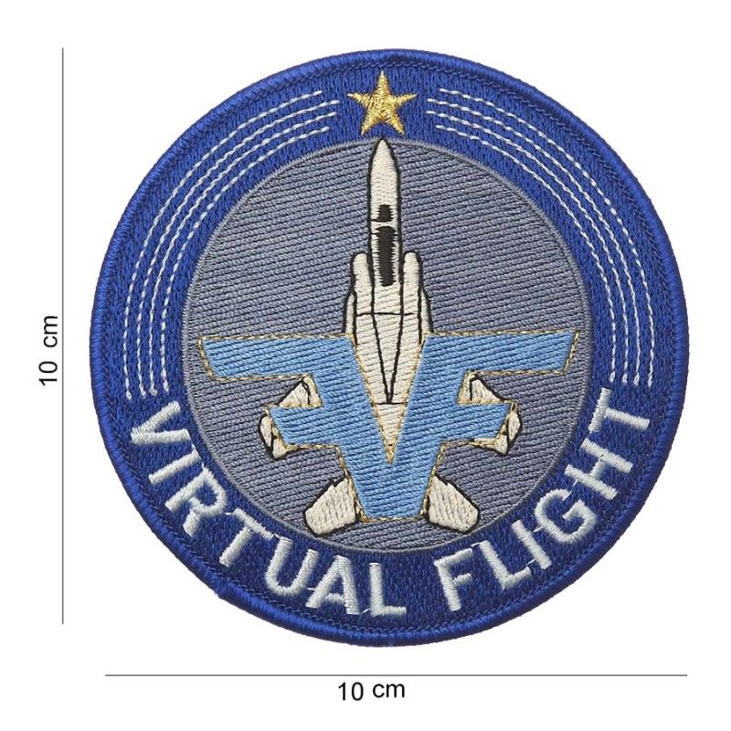 Embleem stof Virtual Flight