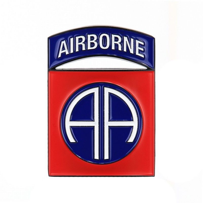 Metalen logo 82nd Airborne Division