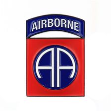 Metalen logo 82nd Airborne Division