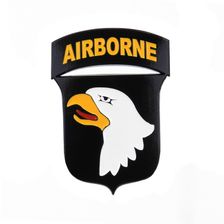 Metalen logo 101st Airborne Division