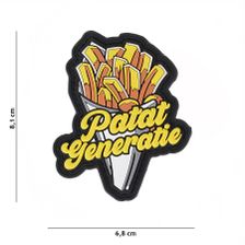 Embleem 3D PVC Patat Generatie