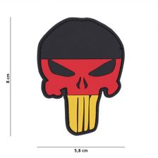 Embleem 3D PVC Punisher #9087 Duitsland