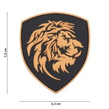 Embleem 3D PVC Nederlandse Leeuw #20028