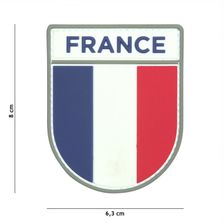 Embleem 3D PVC Franse leger #13075 color 