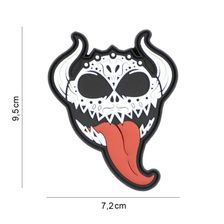 Embleem 3D PVC Devil tongue #8138