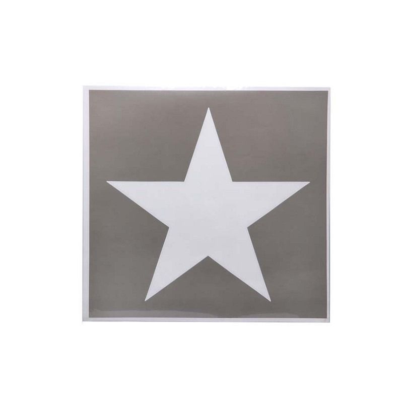 Sjabloon sticker US ster middel