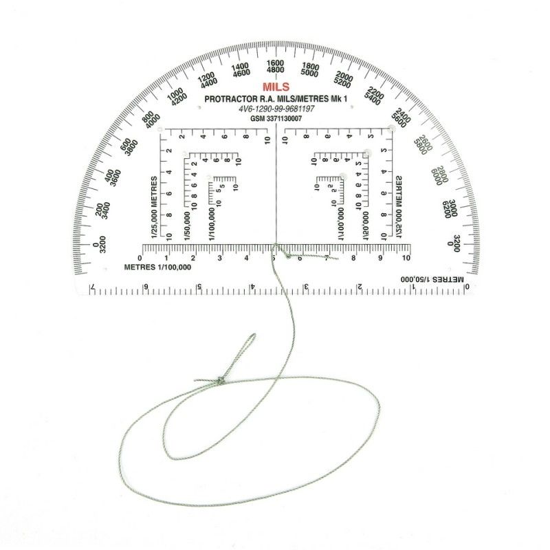 BCB Military Protractor 6 inch