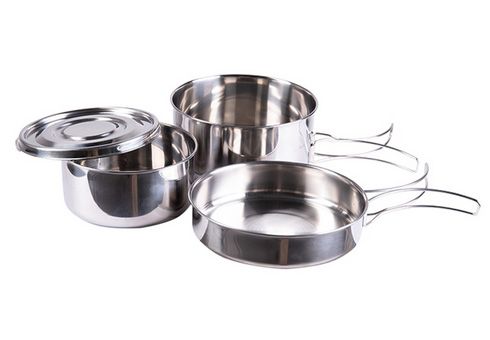 Pannenset RVS 4-delig