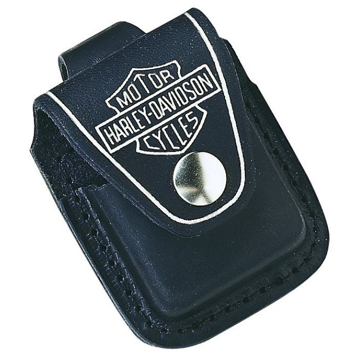 Zippo tasje Harley-Davidson zwart