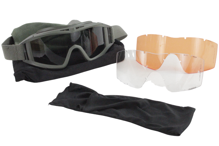 Veiligheids/stofbril Revision Defensie RODE LENS