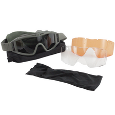 Veiligheids/stofbril Revision Defensie RODE LENS