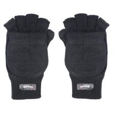 Jager en visser handschoen grip Thinsulate zwart