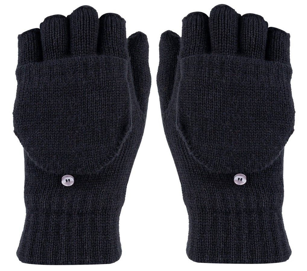 Jager en visser handschoen Thinsulate zwart