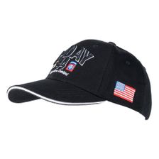 Baseball cap D-Day Normandy zwart