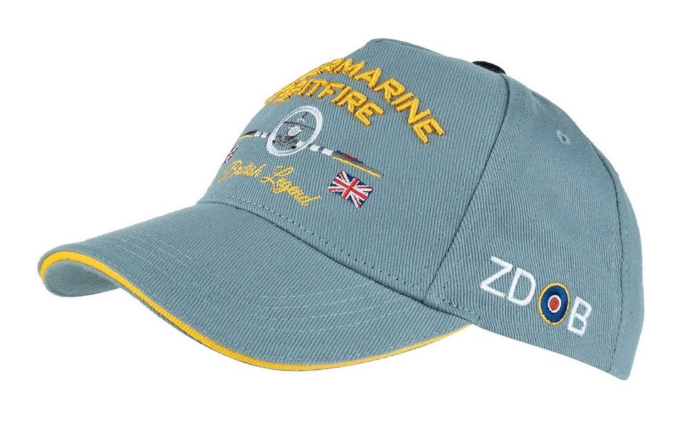 Baseball cap Supermarine Spitfire RAF blauw/grijs
