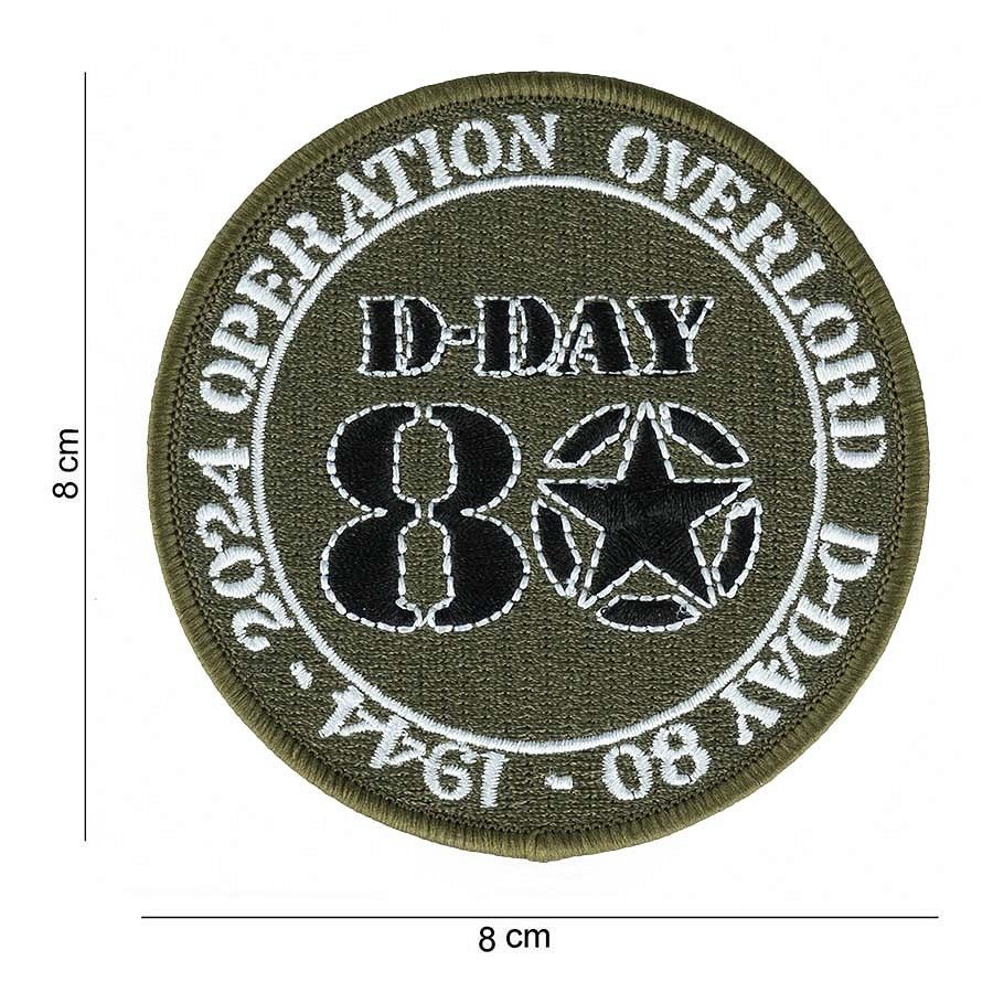 Embleem stof D-Day 80 years Operation Overlord #4038