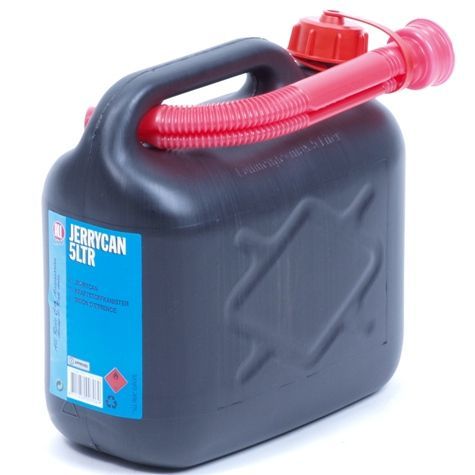 Jerrycan Heavy 5 liter zwart