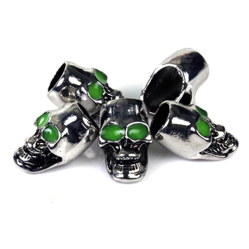 Skull set zilver/chroom #2148-4