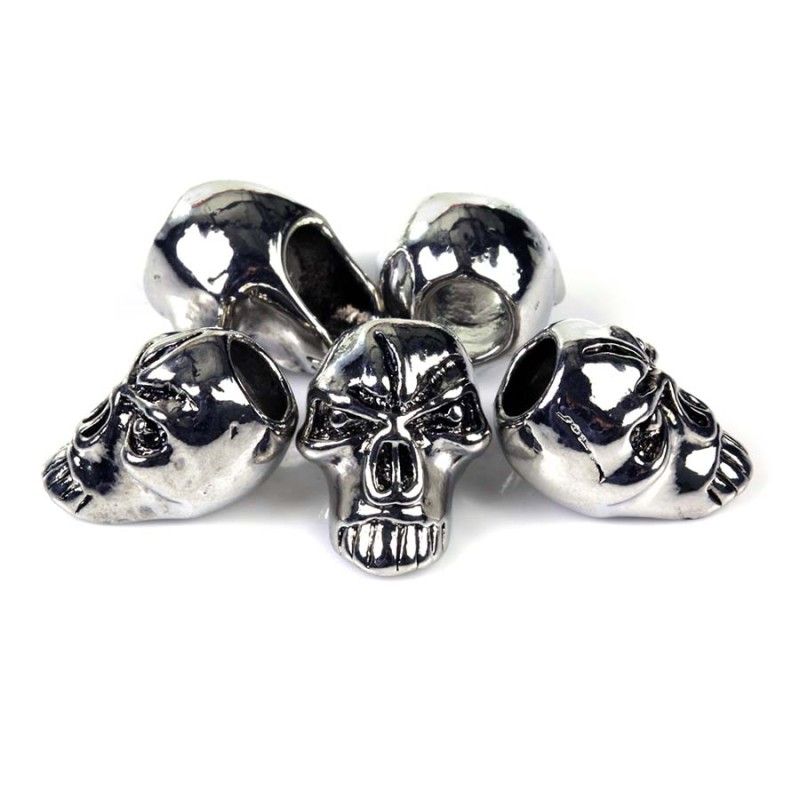 Skull set zilver/chroom #2148-7