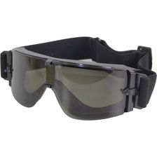Airsoft Goggles bril met verwisselbare glazen zwart 