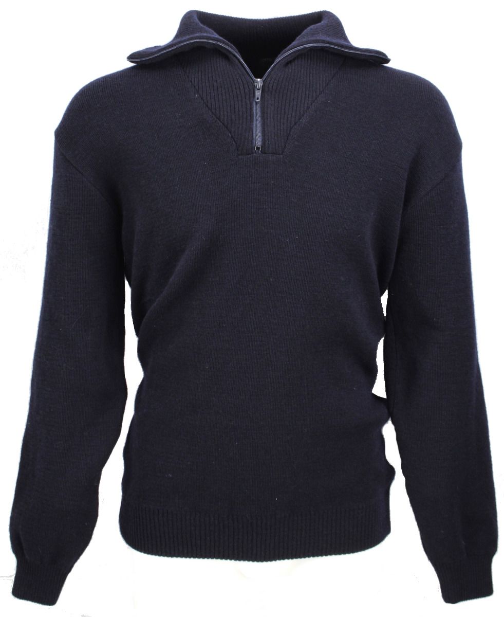 Schippers trui Woolmate 100% wol blauw