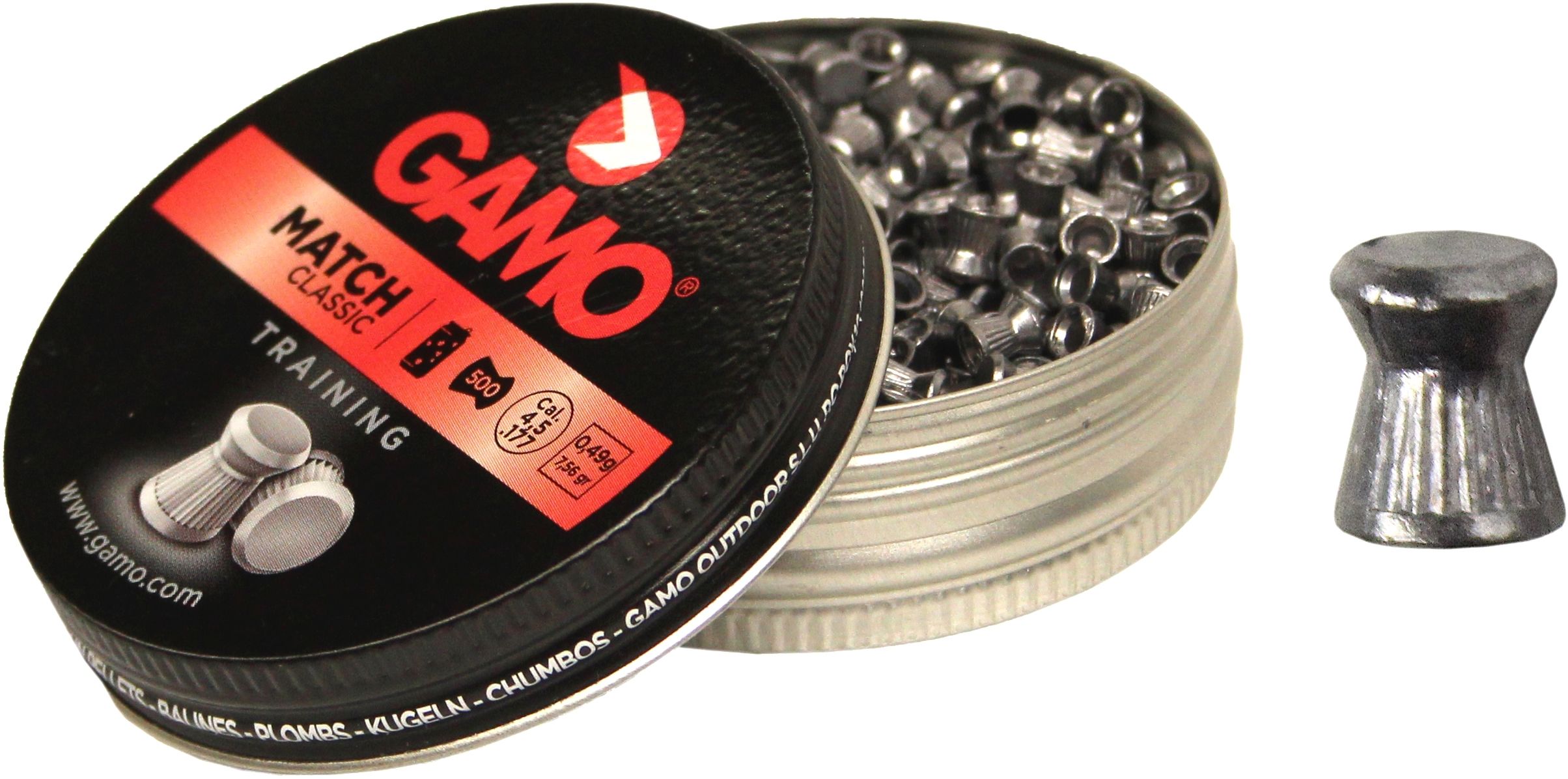 Bukskogeltjes Match 4.5 mm