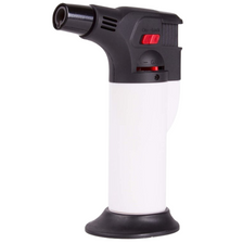 Stormaansteker / Crème Brûlée brander met voet wit