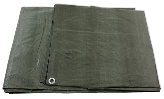 Afdekzeil 4 x 6 meter groen 