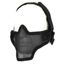 Airsoft Beschermings masker zwart 