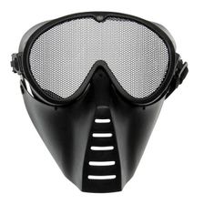 Airsoft beschermings masker zwart 