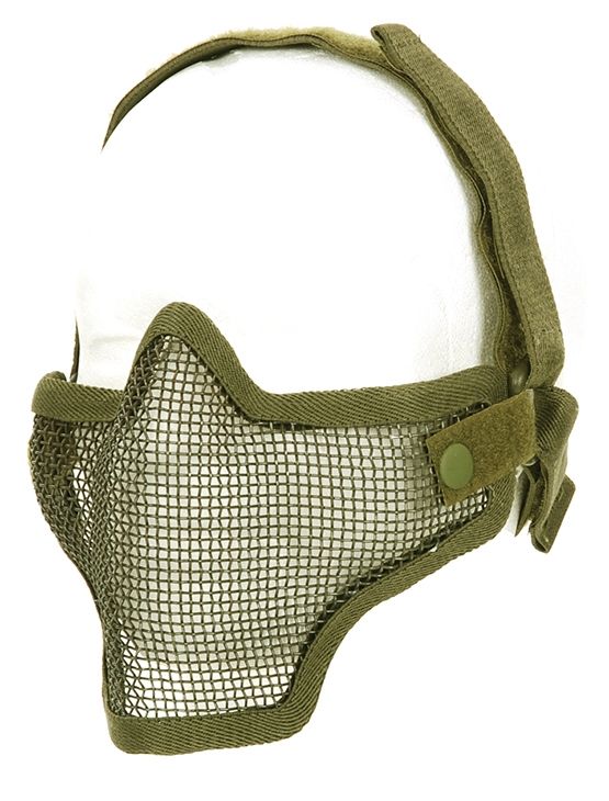 Airsoft gezicht masker groen
