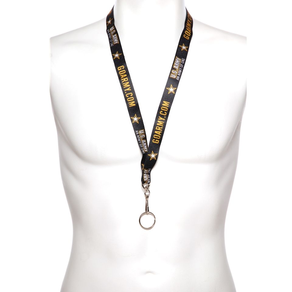 Lanyard US Army zwart 