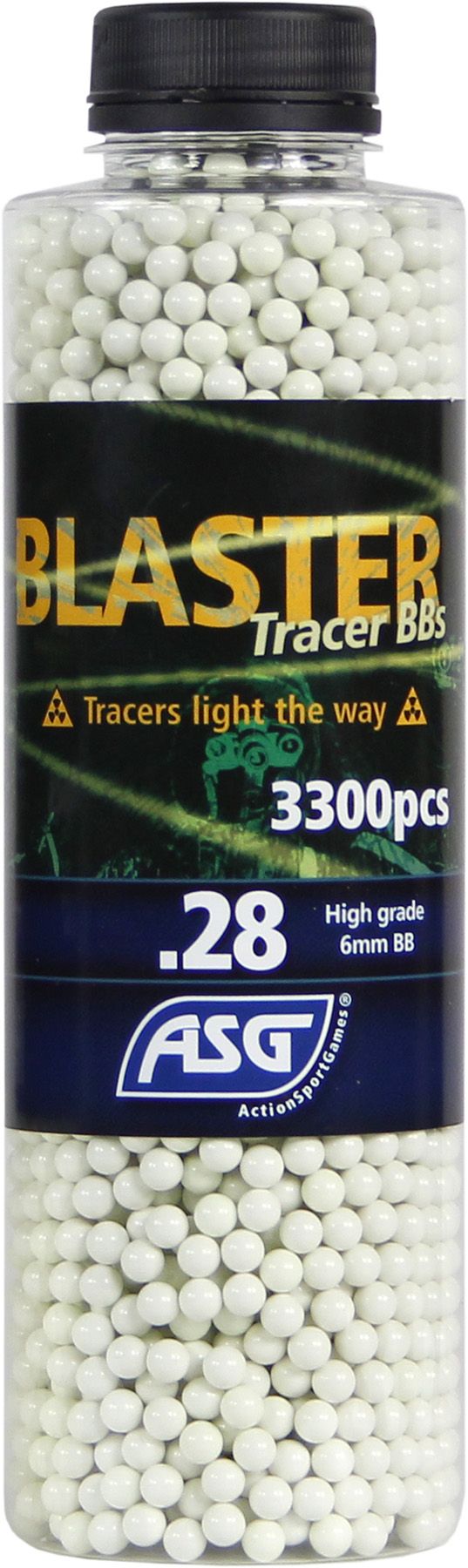 Airsoft BBs Blaster Tracer lichtgevend 0.28g - 3300 stuks