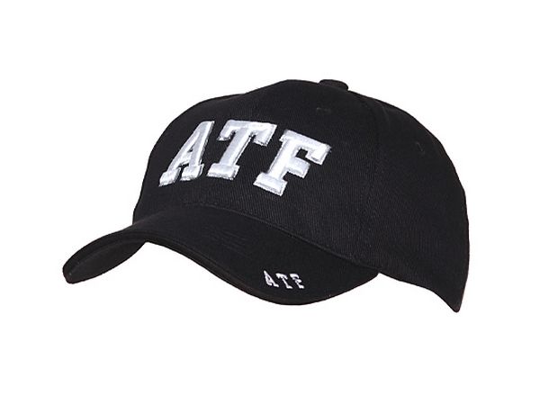 Baseball cap ATF Zwart 